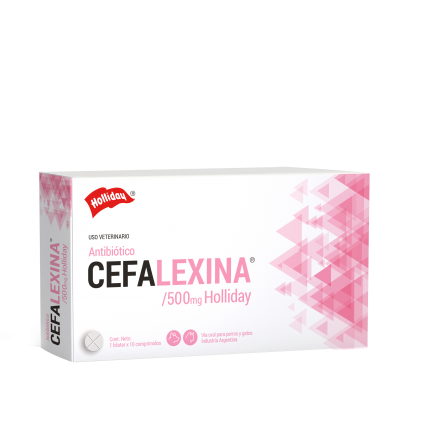 CEFALEXINA HOLLIDAY 500 MG 30 blisters x 10 comp
