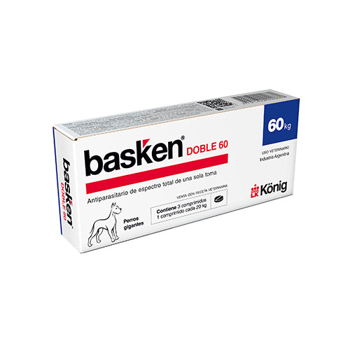 BASKEN DOBLE 60 x 3 comp