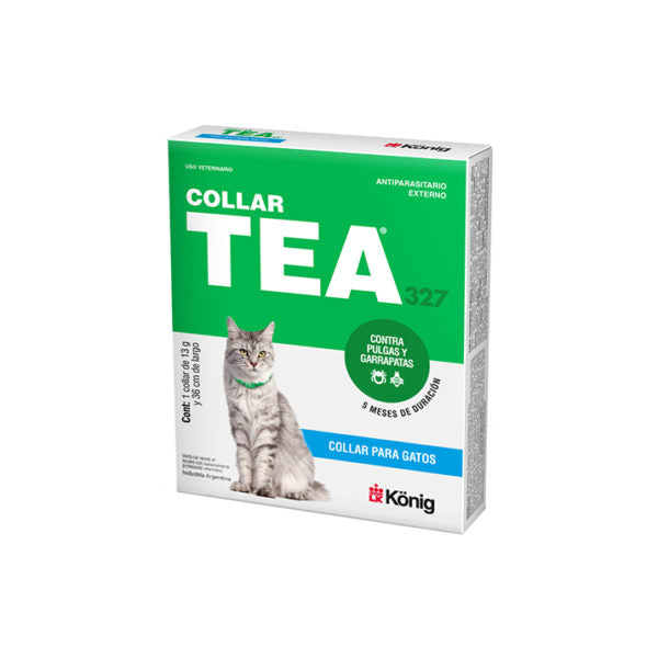 TEA COLLAR GATO x 1 u