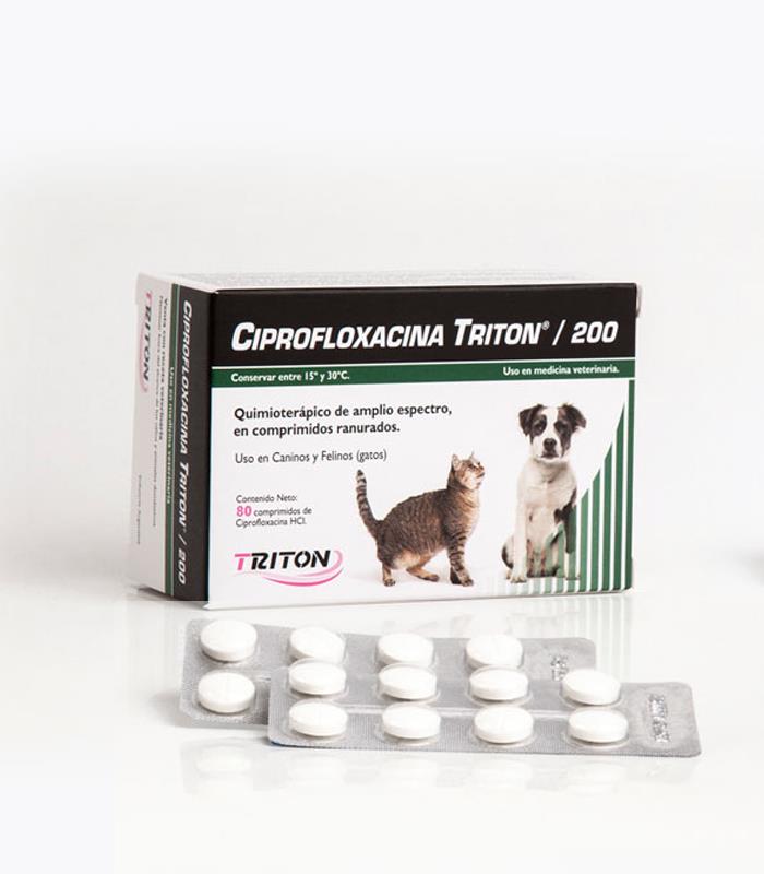 CIPROFLOXACINA 200 x 80 comp