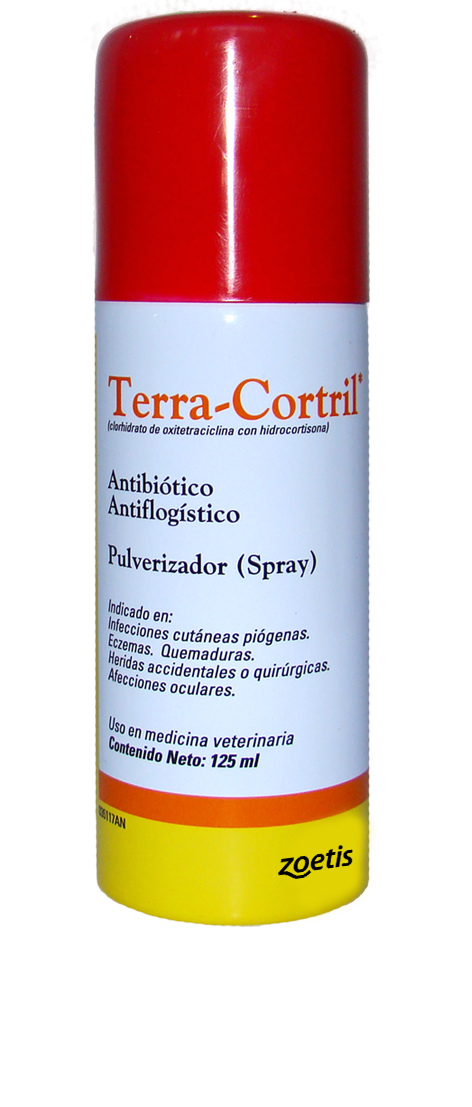 TERRA CORTRIL SPRAY x 125 ml