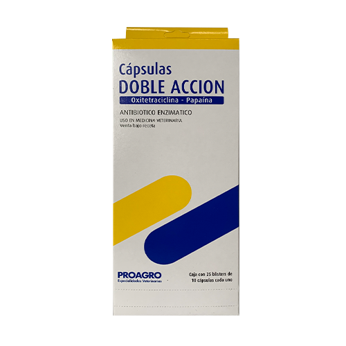 CAPSULAS DOBLE ACCION x 250 comp