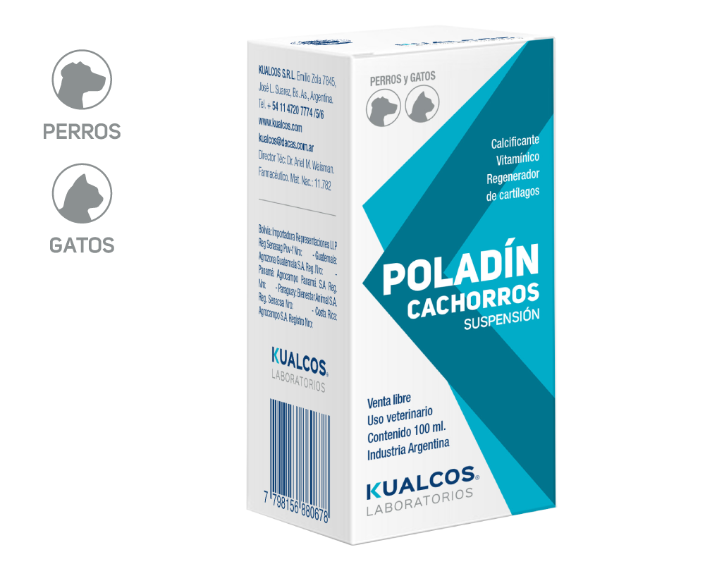 POLADIN CACHORROS SUSP. x 100 ml