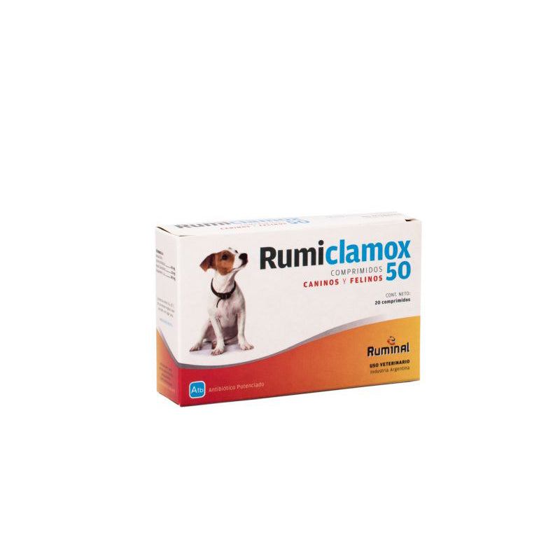 RUMICLAMOX 50 mg x 20 comp