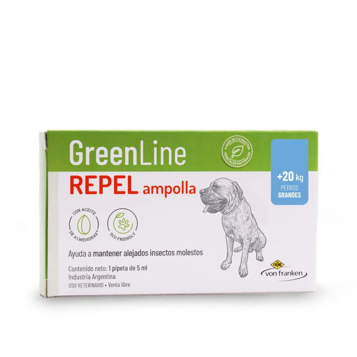 GREENLINE REPEL AMPOLLA MÁS 20 Kgs