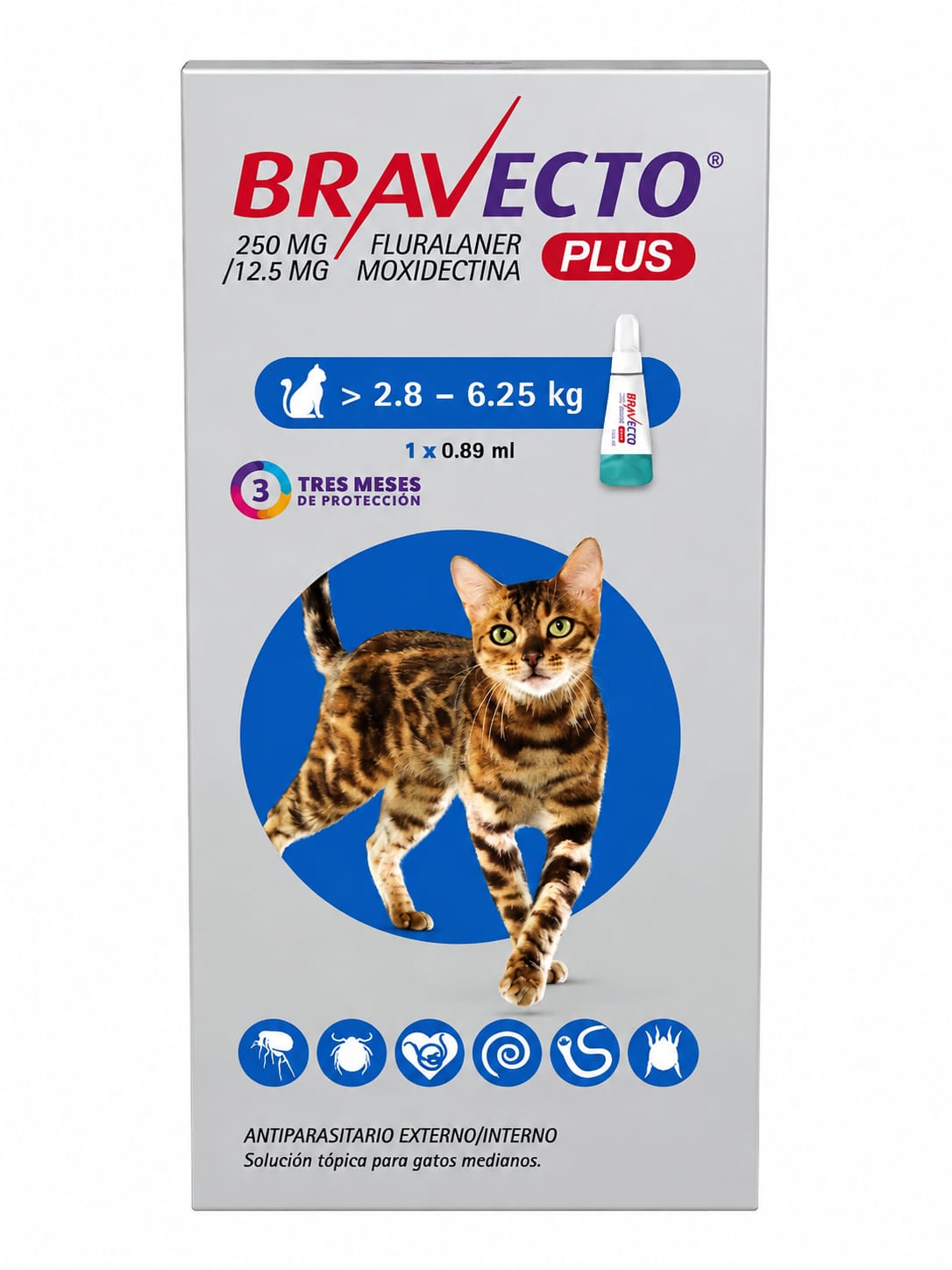 BRAVECTO CATS PLUS x 1 u