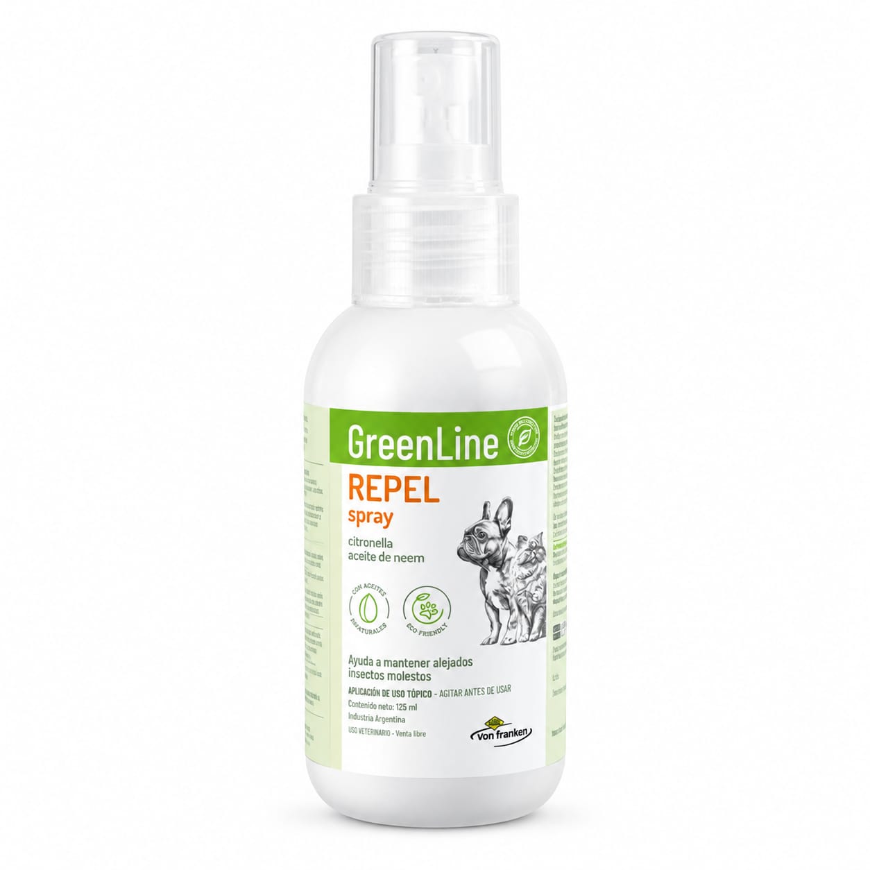 GREENLINE REPEL SPRAY x 125 ml