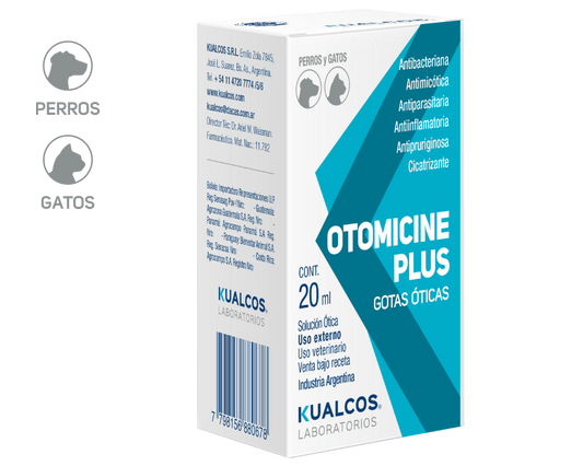 OTOMICINE PLUS x 20 ml
