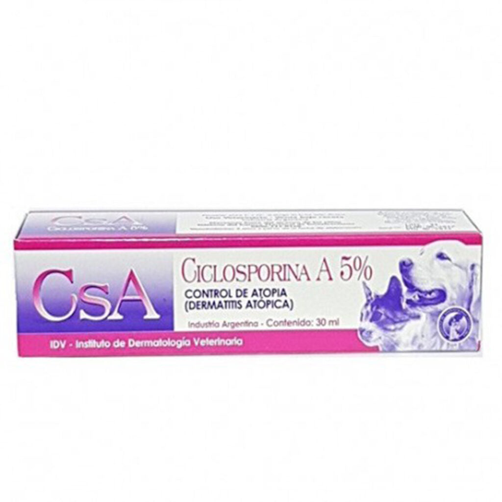 CICLOSPORINA ORAL 5 % x 30 ml