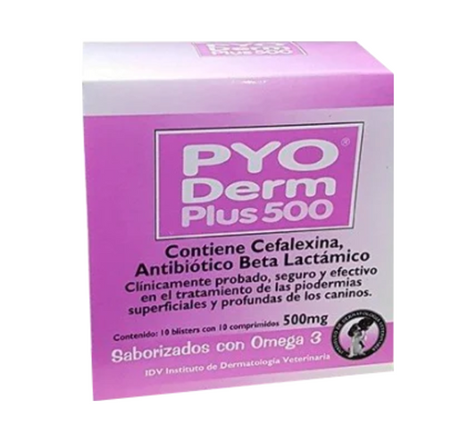 PYO DERM 500 x 10 comp