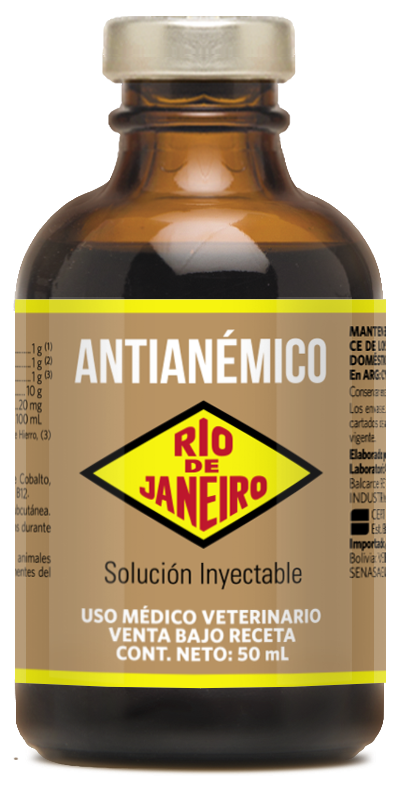 ANTIANEMICO RJ INYECTABLE x 50 ml