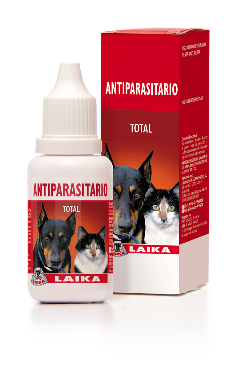 ANTIPARASITARIO JARABE TOTAL x 20 ml