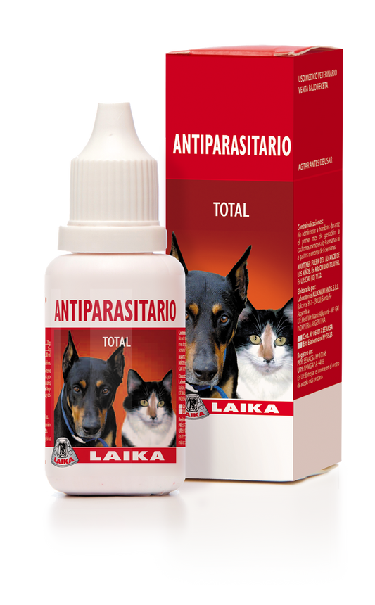 ANTIPARASITARIO JARABE TOTAL x 20 ml