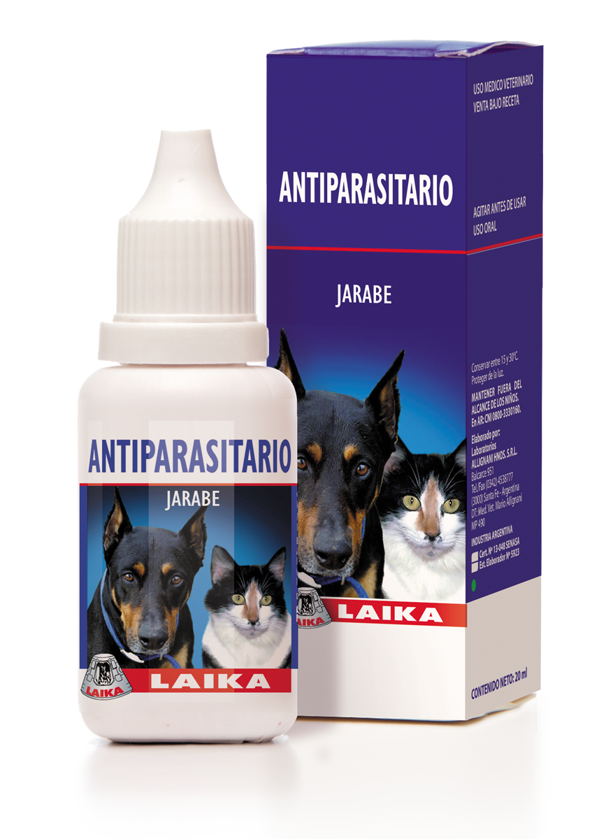 ANTIPARASITARIO JARABE x 20 ml