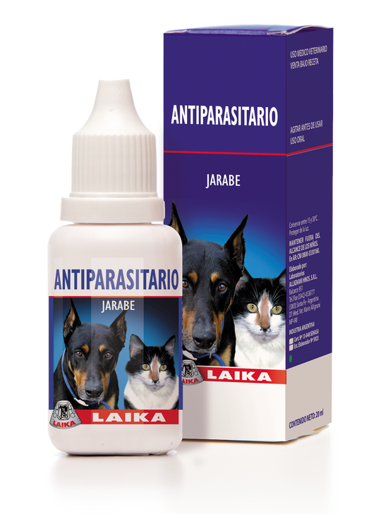 ANTIPARASITARIO JARABE x 20 ml