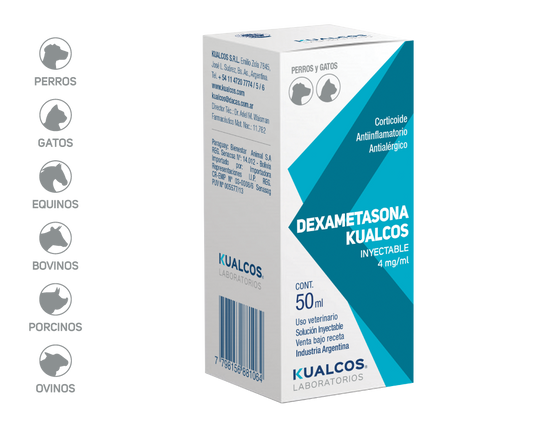 DEXAMETASONA INY KUALCOS x 50 ml