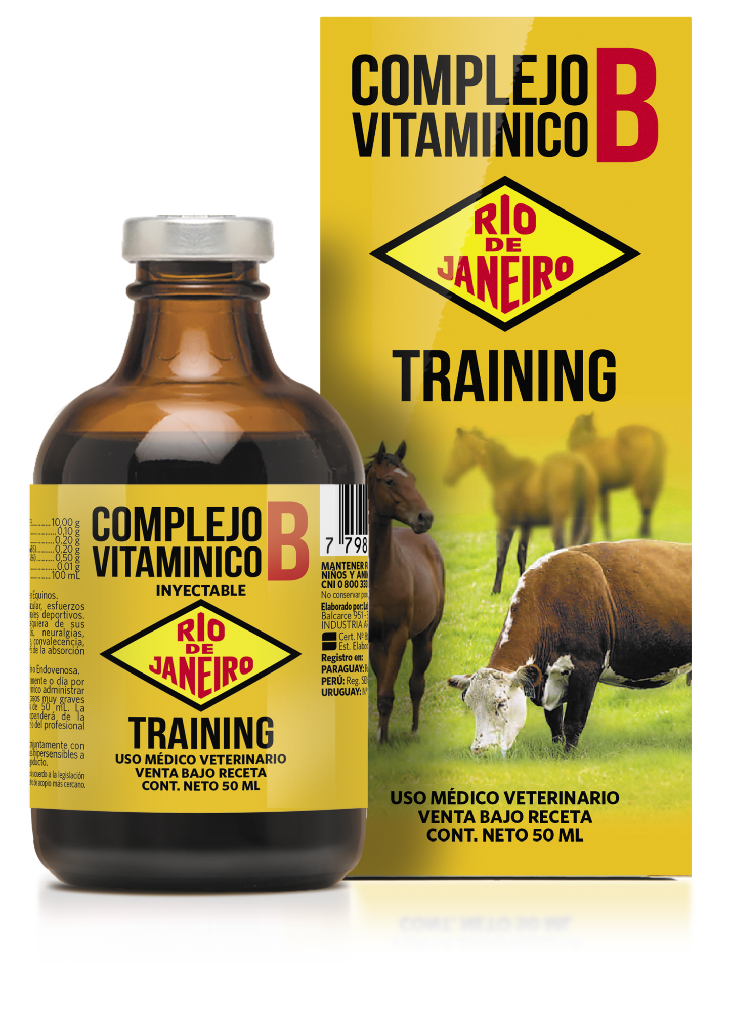 COMPLEJO VIT B TRAINING x 50 ml