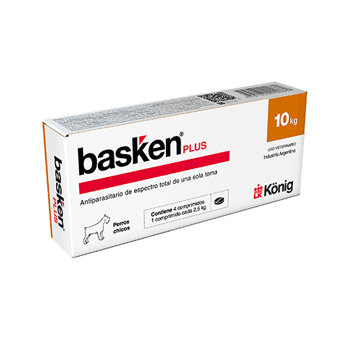 BASKEN PLUS PERRO CHICO x 4 comp