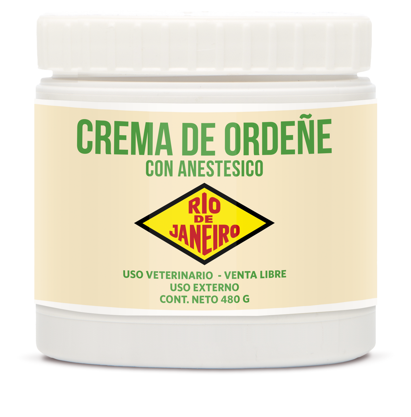 CREMA DE ORDEÑE C/ALOE RJ x 480 grs