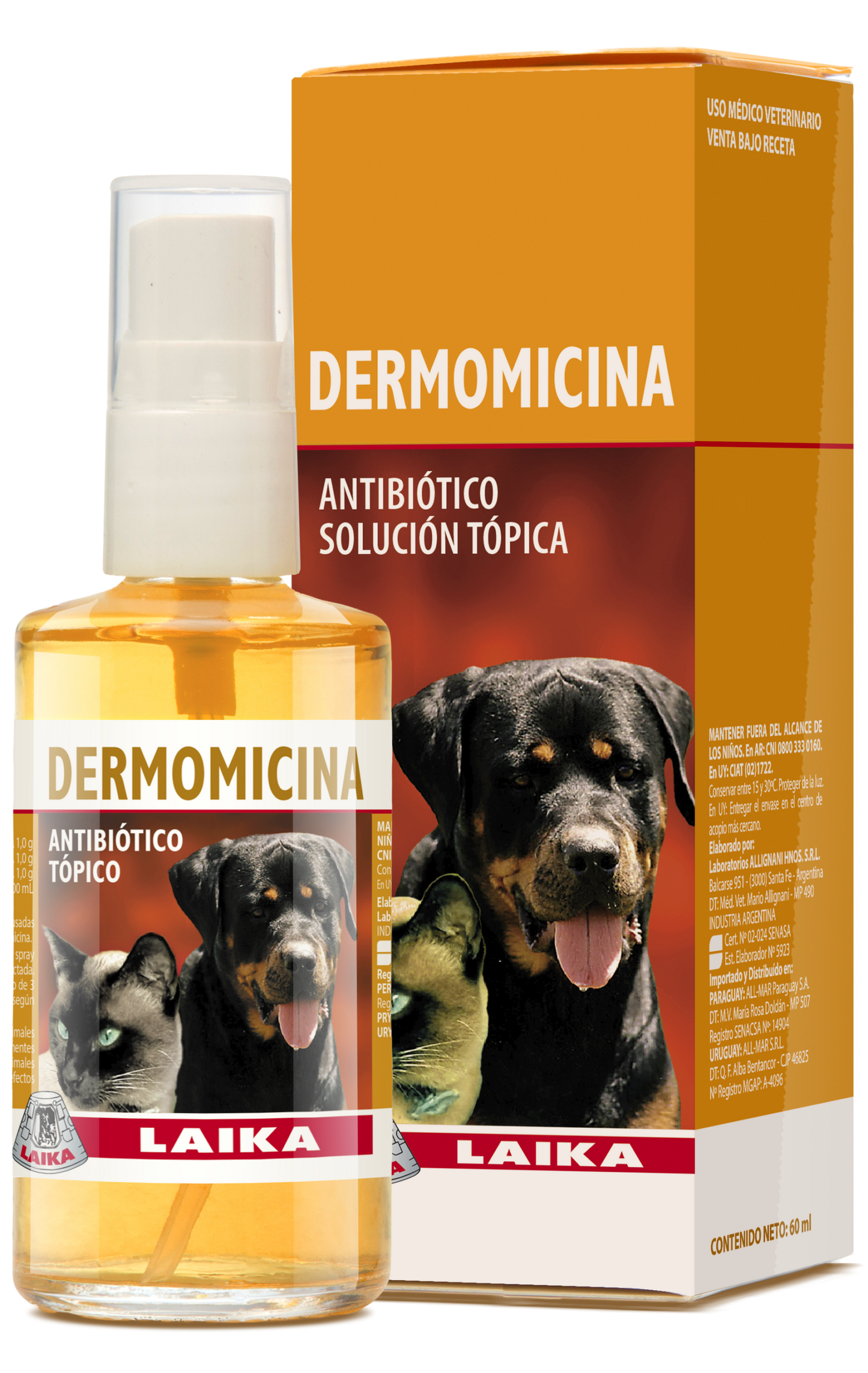 DERMOMICINA x 60 ml