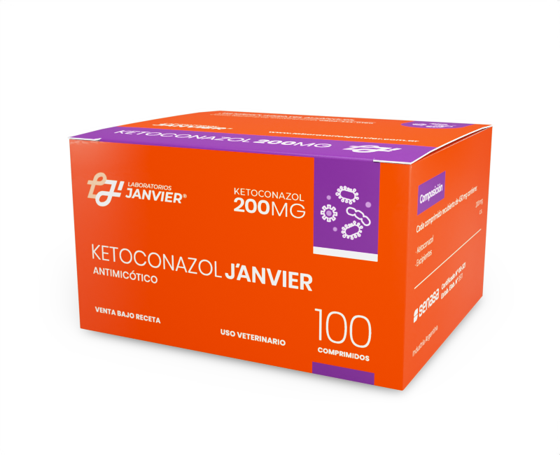 KETOCONAZOL J'ANVIER 200 mg x 100 comp