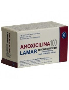 AMOXICILINA LAMAR 100 x 100 comp