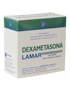 DEXAMETASONA LAMAR 2 F x 20 ml