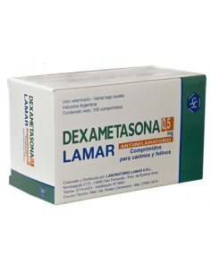 DEXAMETASONA LAMAR 0.5 mg x 100 comp