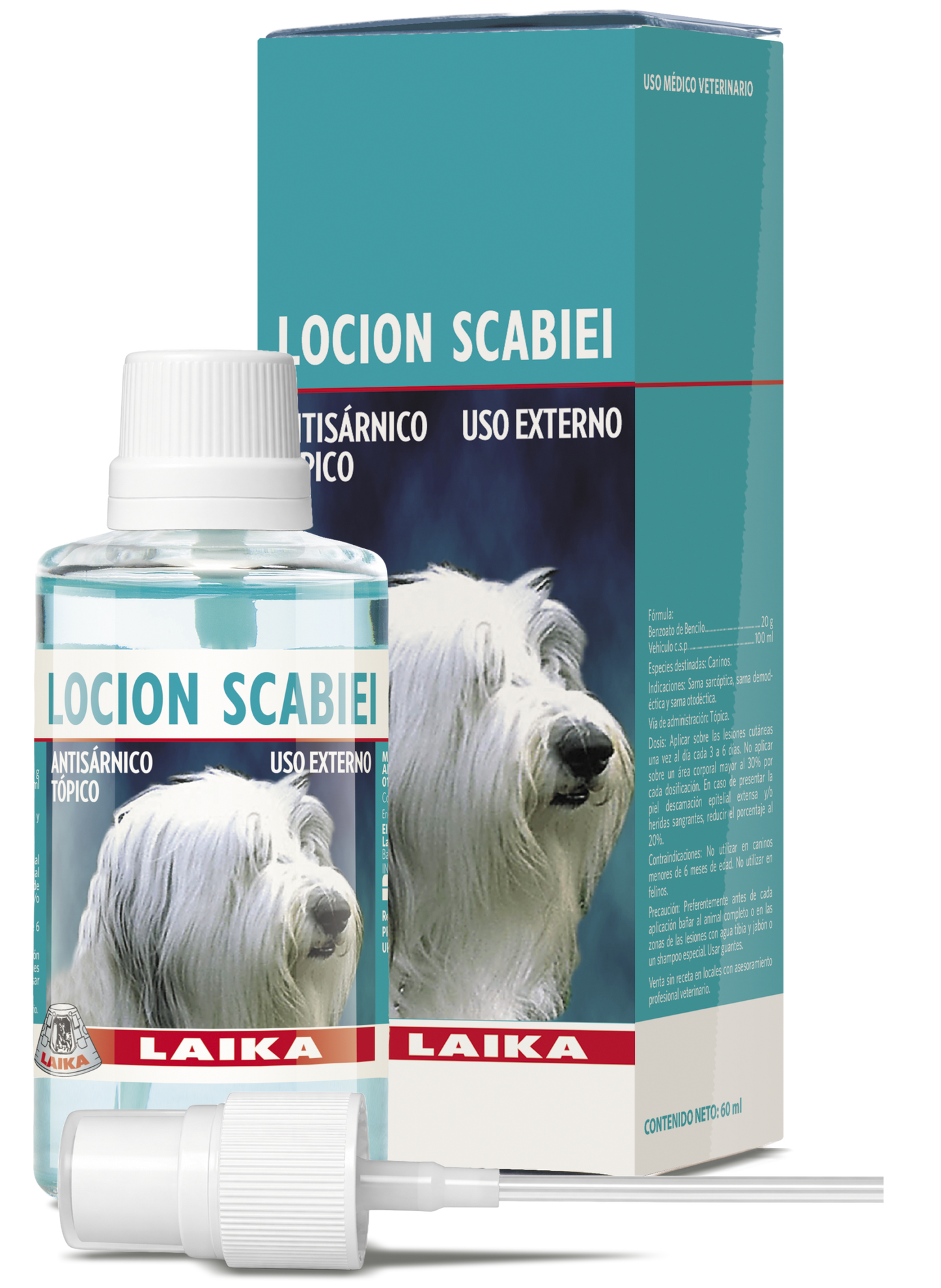 LOCION SCABIEI SPRAY x 60 ml