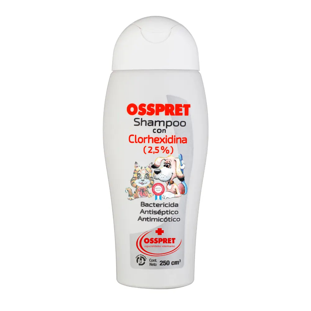 SHAMPOO CLORHEXIDINA AL 2.5 % x 250 ml