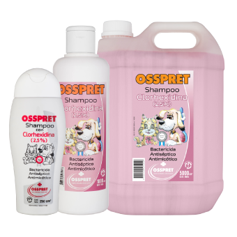 SHAMPOO CLORHEXIDINA AL 2.5% x 5 L
