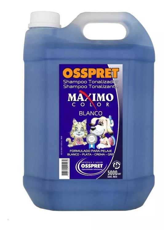 SHAMPOO MAXIMO COL BLANCO x 5 L