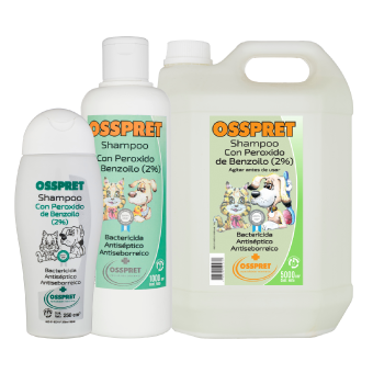 SHAMPOO PEROXIDO BENZOILO x 1 L