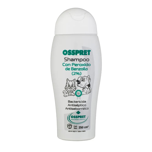 SHAMPOO PEROXIDO BENZOILO x 250 ml