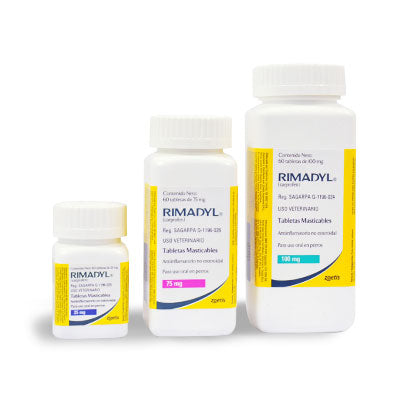 RIMADYL MASTICABLE 25 MG x 60 comp