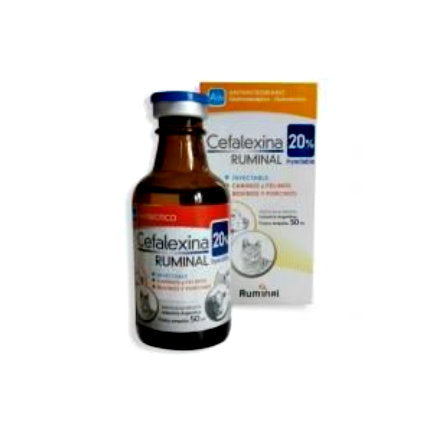 CEFALEXINA 20 % RUMINAL x 50 ml