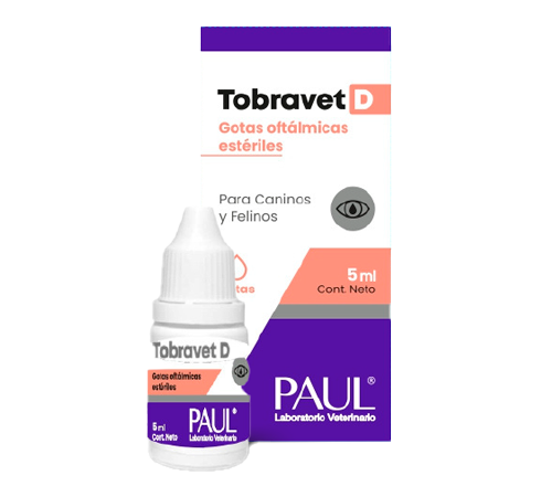 TOBRAVET D GOTAS OFTALMICAS x 5 ml