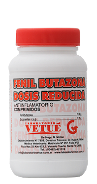 FENILBUTAZONA DOSIS REDUCIDA x 60 comp