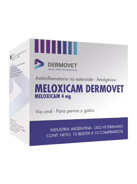 MELOXICAM DERMOVET 4 mg x 100 comp