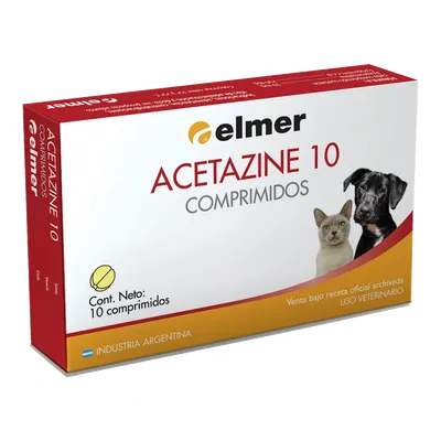 ACETAZINE 10 x 10 comp