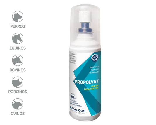 PROPOLVET SPRAY CURAB. x 60 ml
