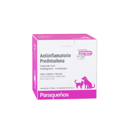 PREDNISOLONA PARAQUEÑOS x 200 comp