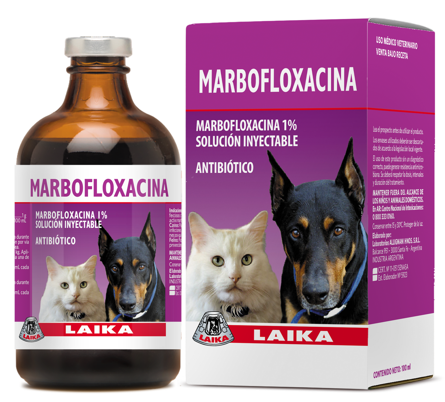 MARBOFLOXACINA 1 % x 20 ml
