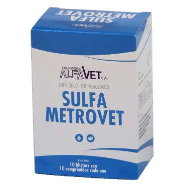 SULFAMETROVET C x 100 comp