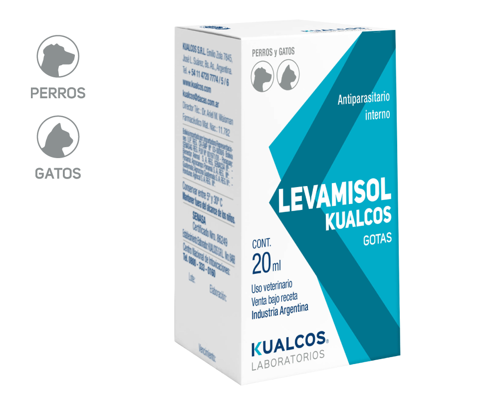 LEVAMISOL KUALCOS GOTAS x 20 ml