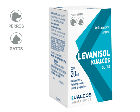 LEVAMISOL KUALCOS GOTAS x 20 ml