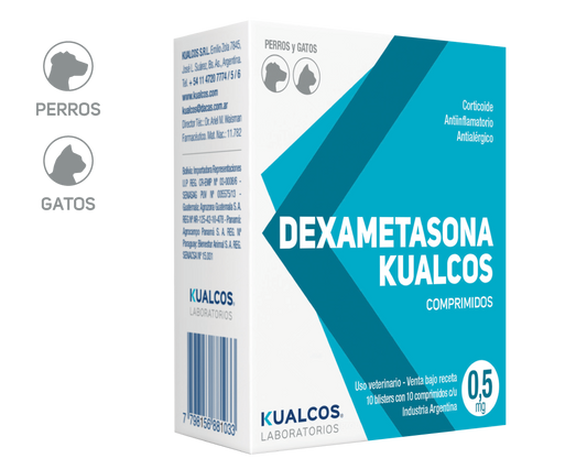 DEXAMETASONA 0.5 mg KUALCOS x 100 comp