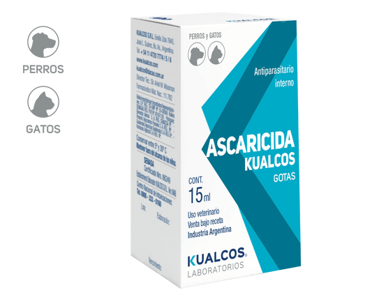 ASCARICIDA KUALCOS x 15 ml