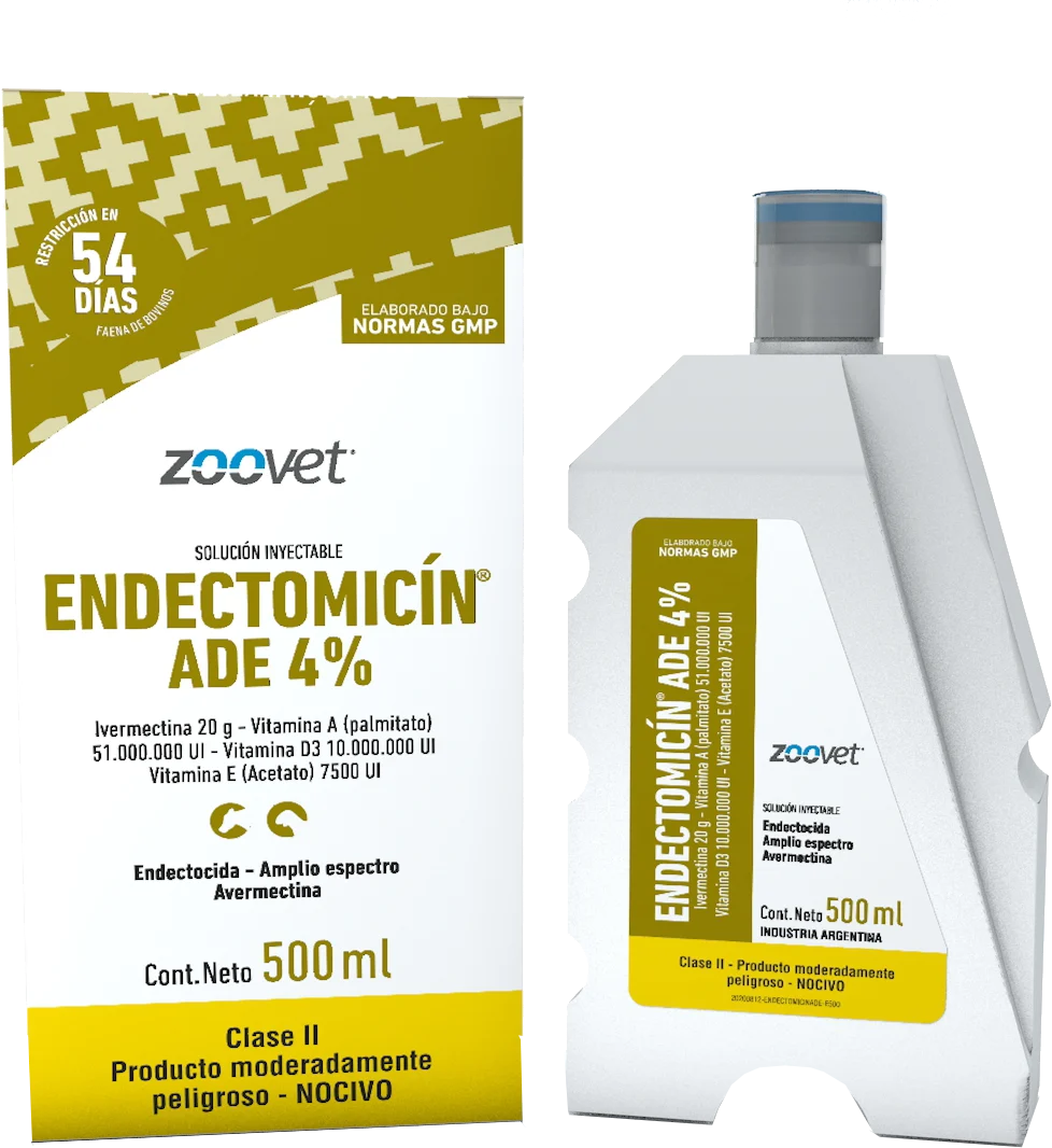 ENDECTOMICIN ADE 4 % x 500 ml