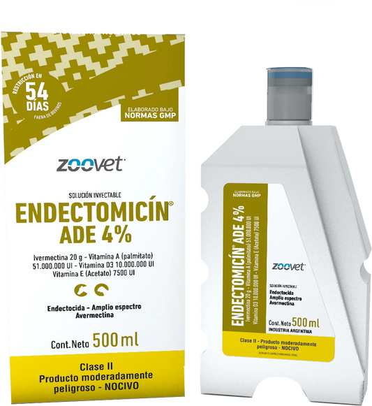 ENDECTOMICIN ADE 4 % x 500 ml